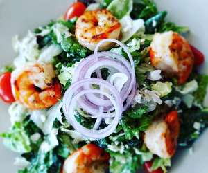 Grilled shrimp salad
