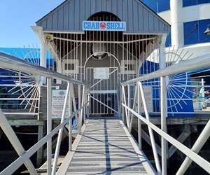 entrance to restaurant